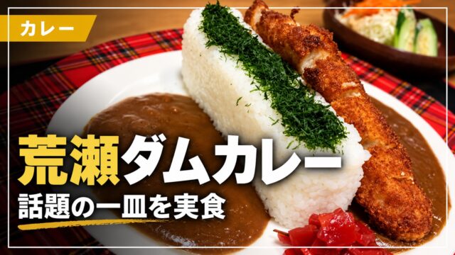 荒瀬ダムカレーのアイキャッチ