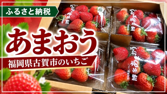 あまおう｜福岡県古賀市のいちご