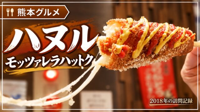 ハヌル モッツァレラハットク 2018年の訪問記録