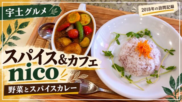 スパイス＆カフェ nico 野菜とスパイスカレー 2018年の訪問記録
